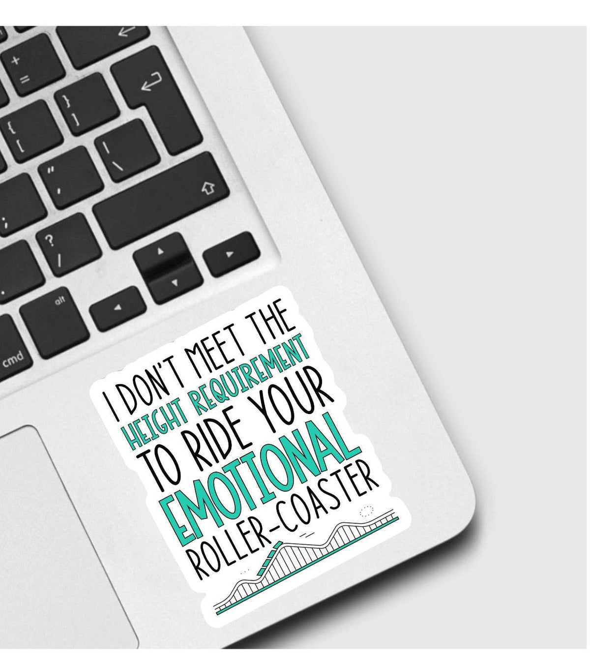 Emotional Roller Coaster Sticker