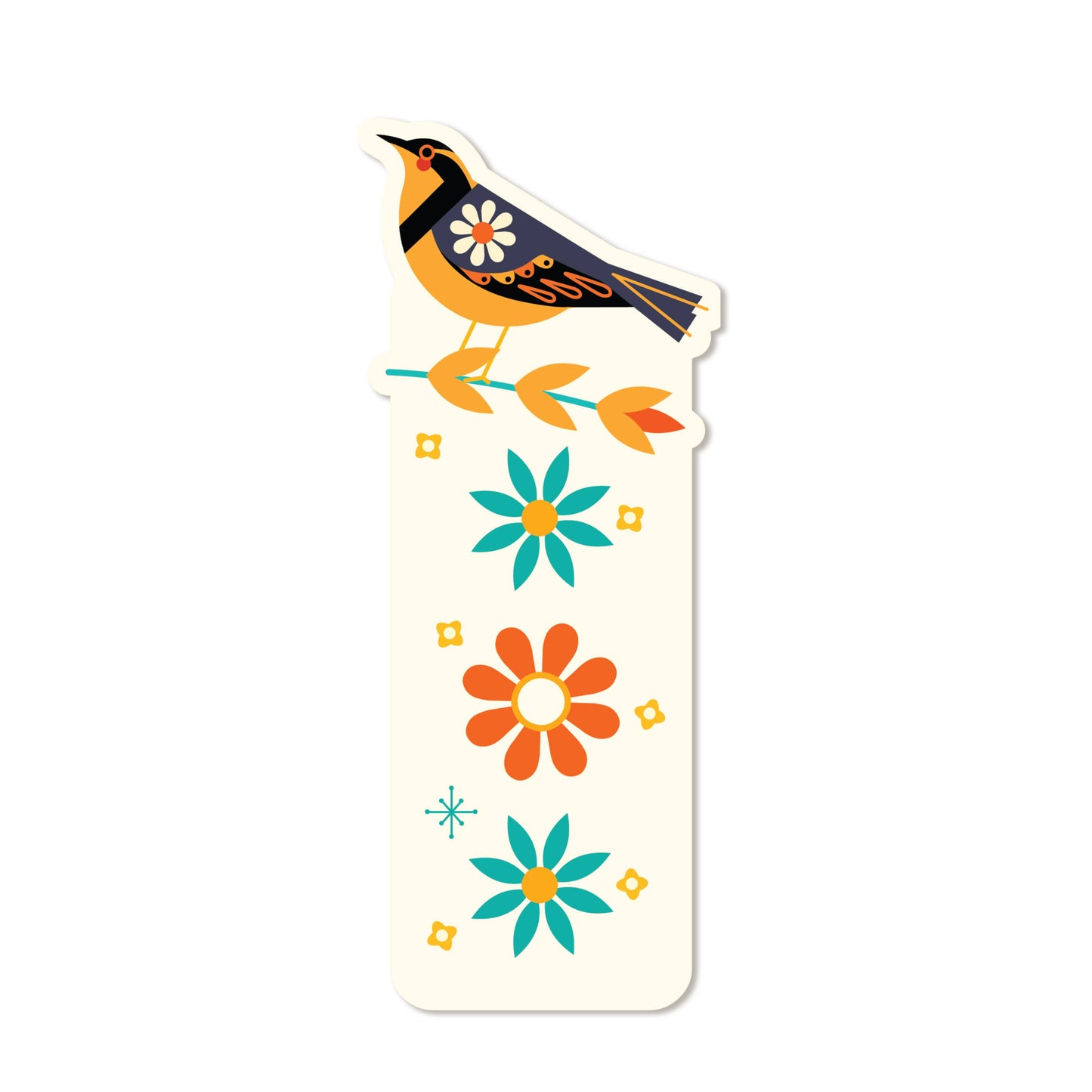 Thrush Die Cut Bookmark
