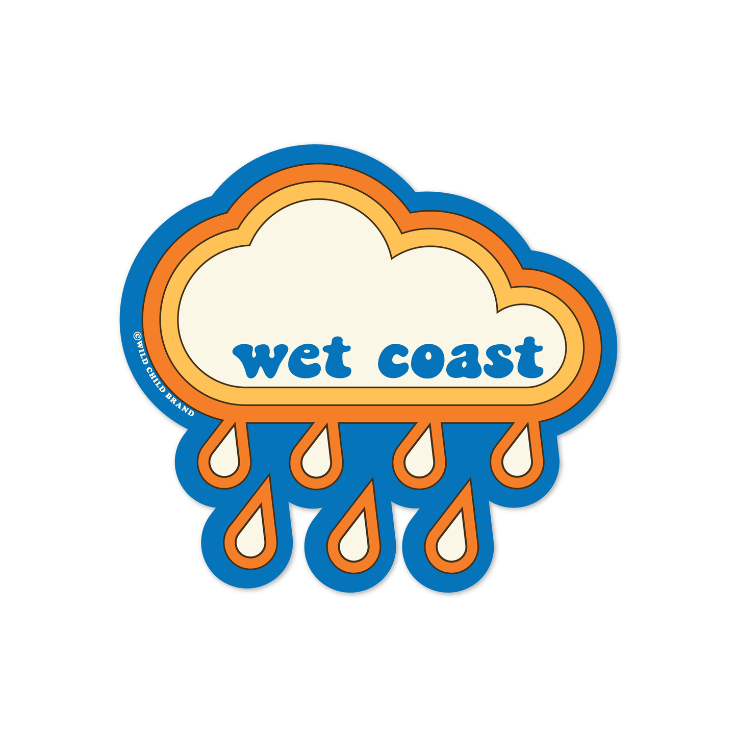 Wet Coast Sticker