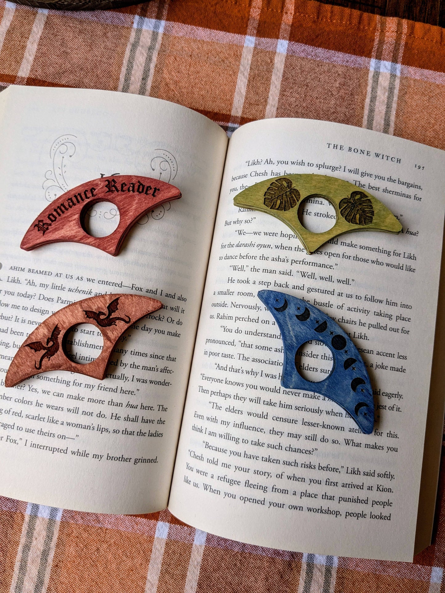 Wooden Page Holders