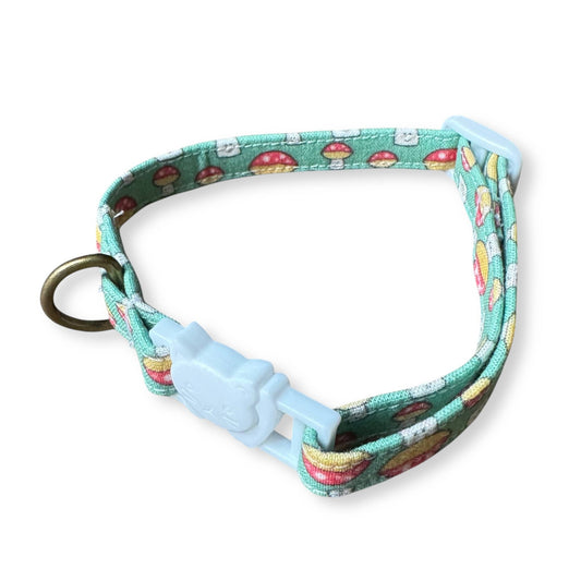 Mushrooms Cat Collar