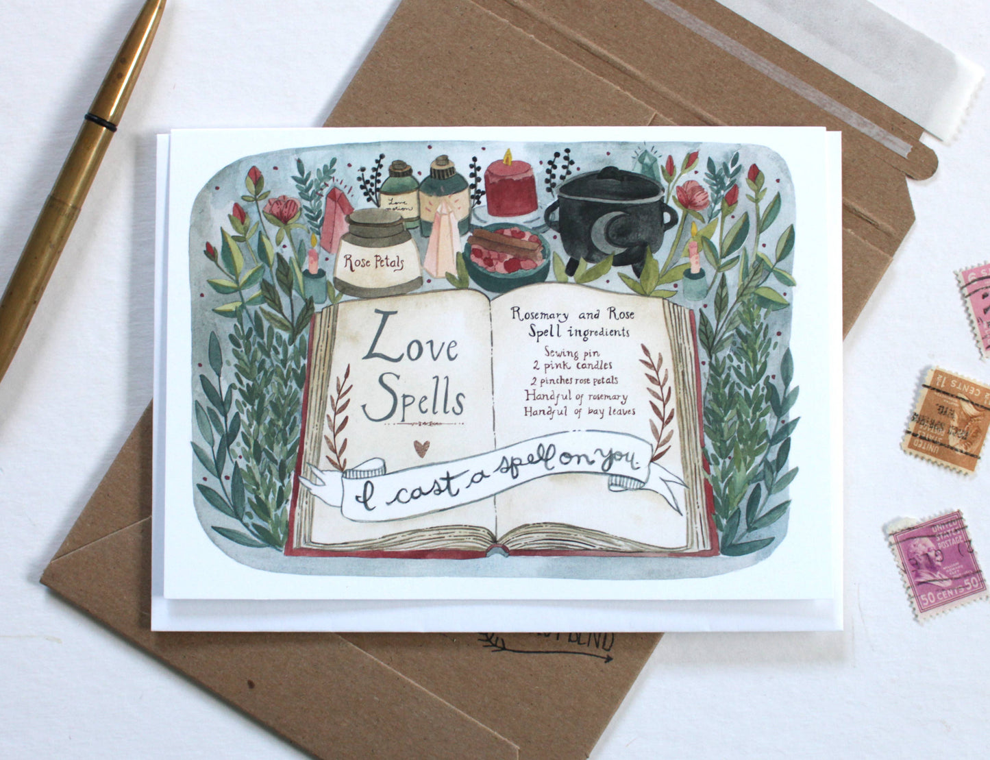 Valentine's Day Card - I Put a Spell on You