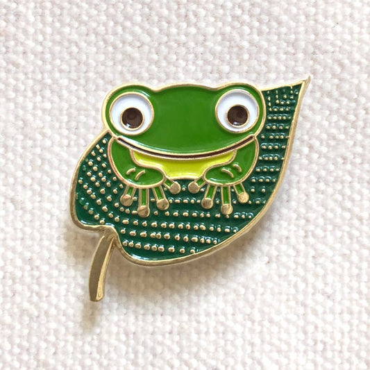 Frog Enamel Pin