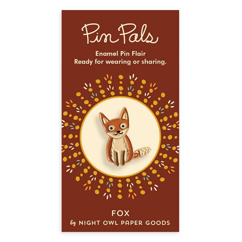Red Fox Pin