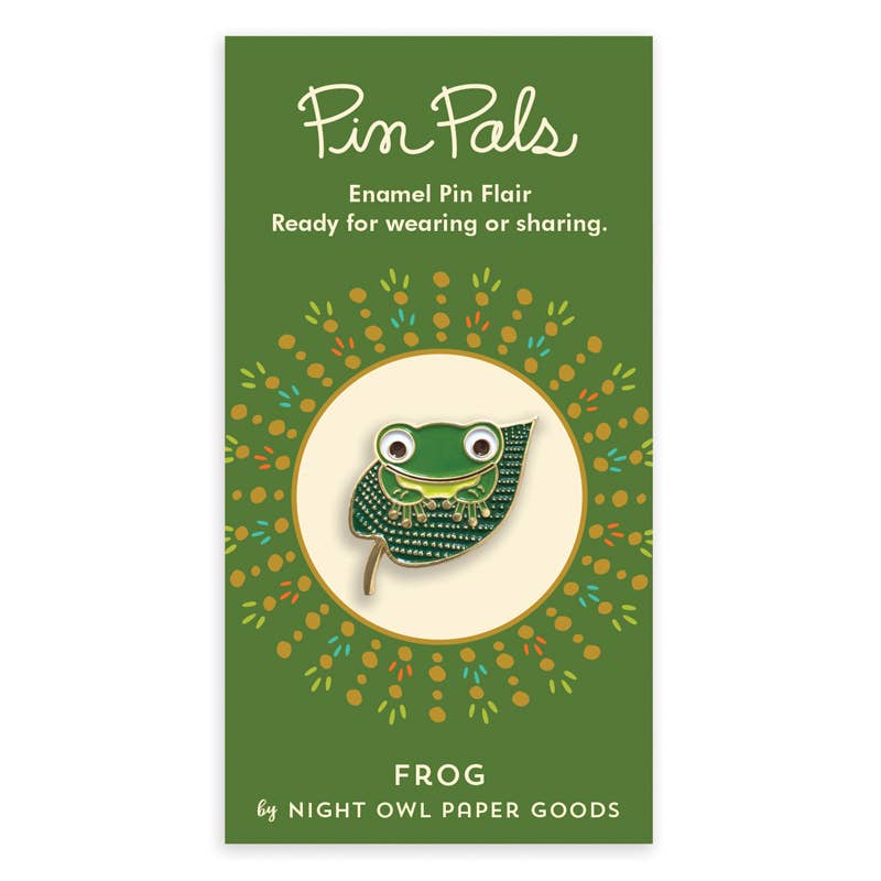 Frog Enamel Pin