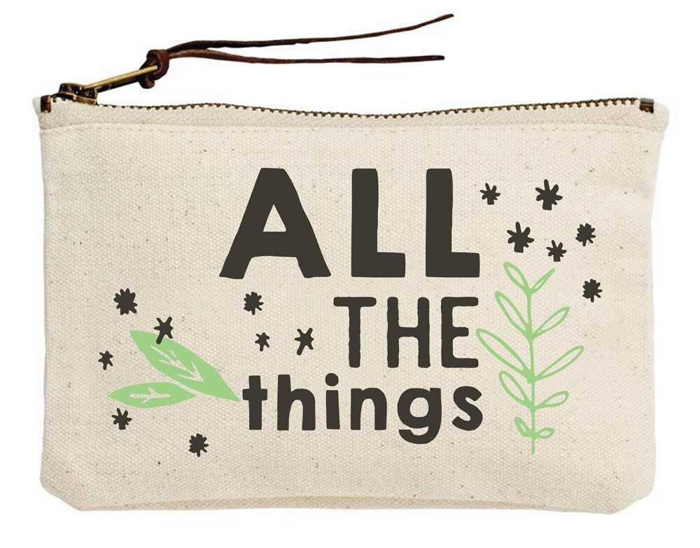 All The Things Canvas Pouch