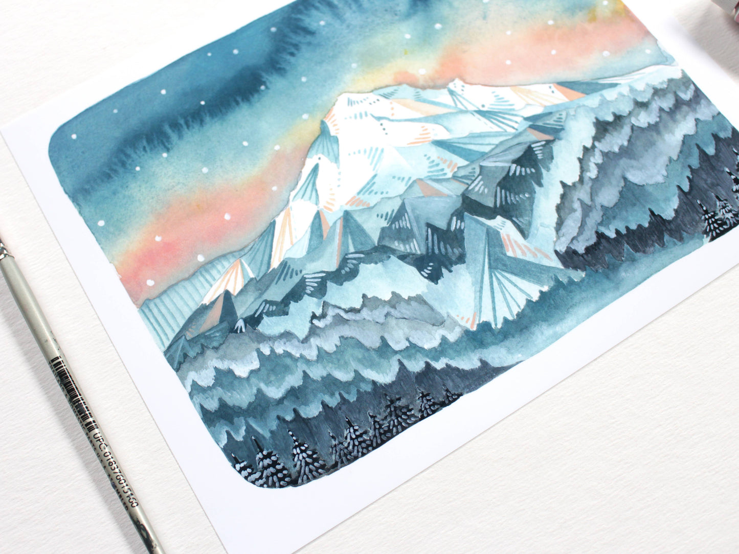 8 x 10" Print - Mt Hood Sunrise 