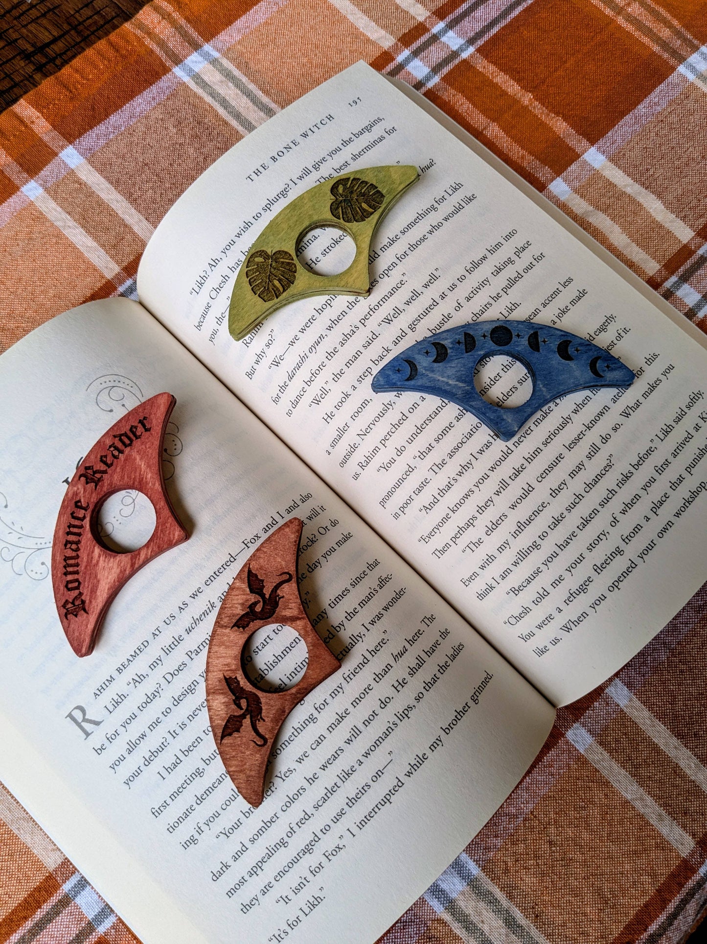 Wooden Page Holders