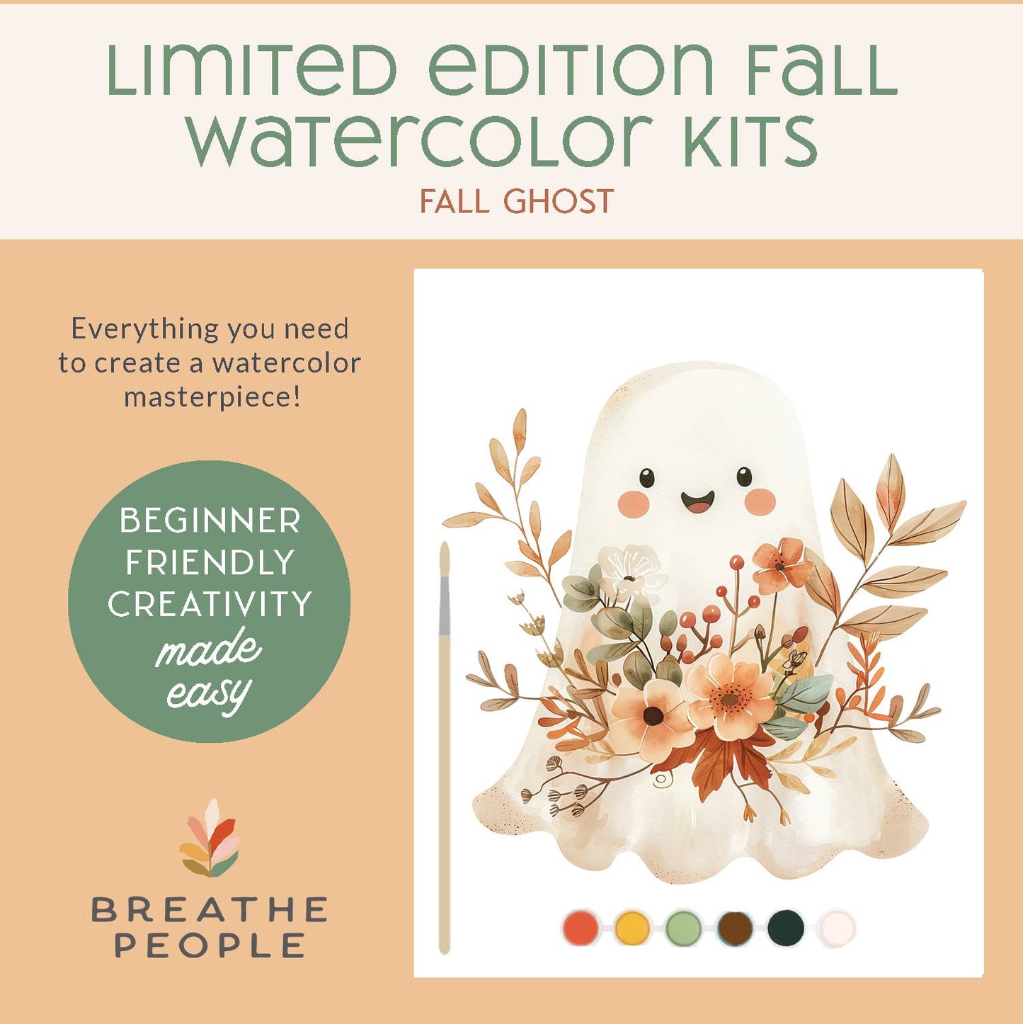 Limited Edition, All in One Watercolor Kit - Fall Ghost