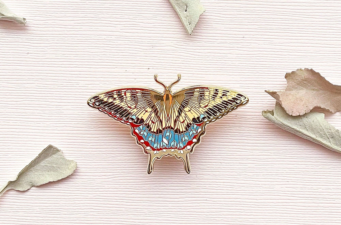 Eastern Tiger Swallowtail Butterfly (Papilio glaucus) Enamel Pin