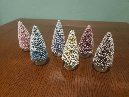 Assorted Snowy Mini-Trees
