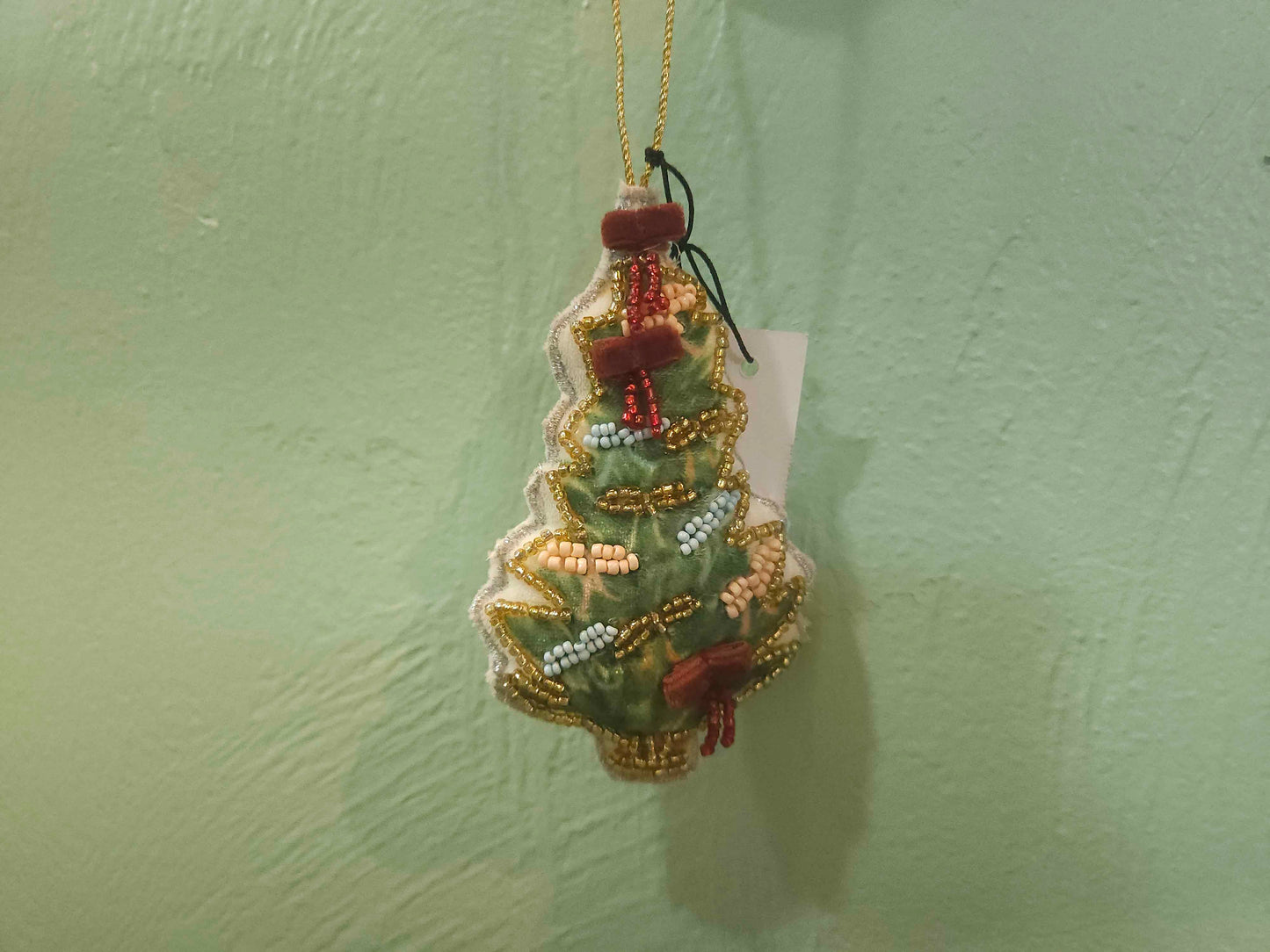 Beaded Tree Ornament