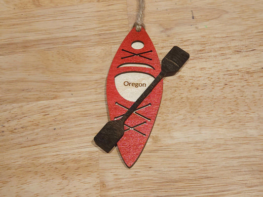 Kayak Ornaments