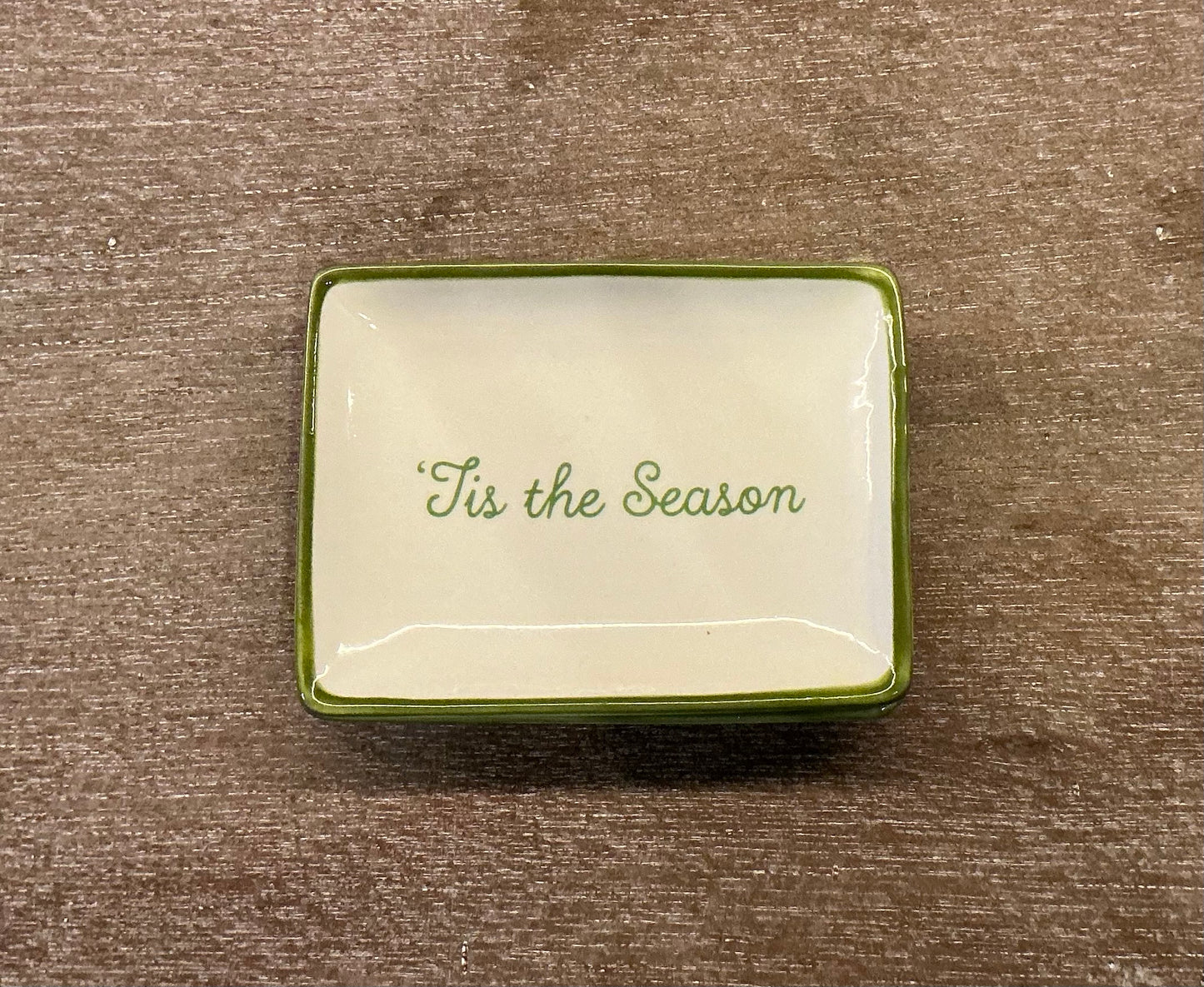 4” Trinket Dishes - Holiday Phrases