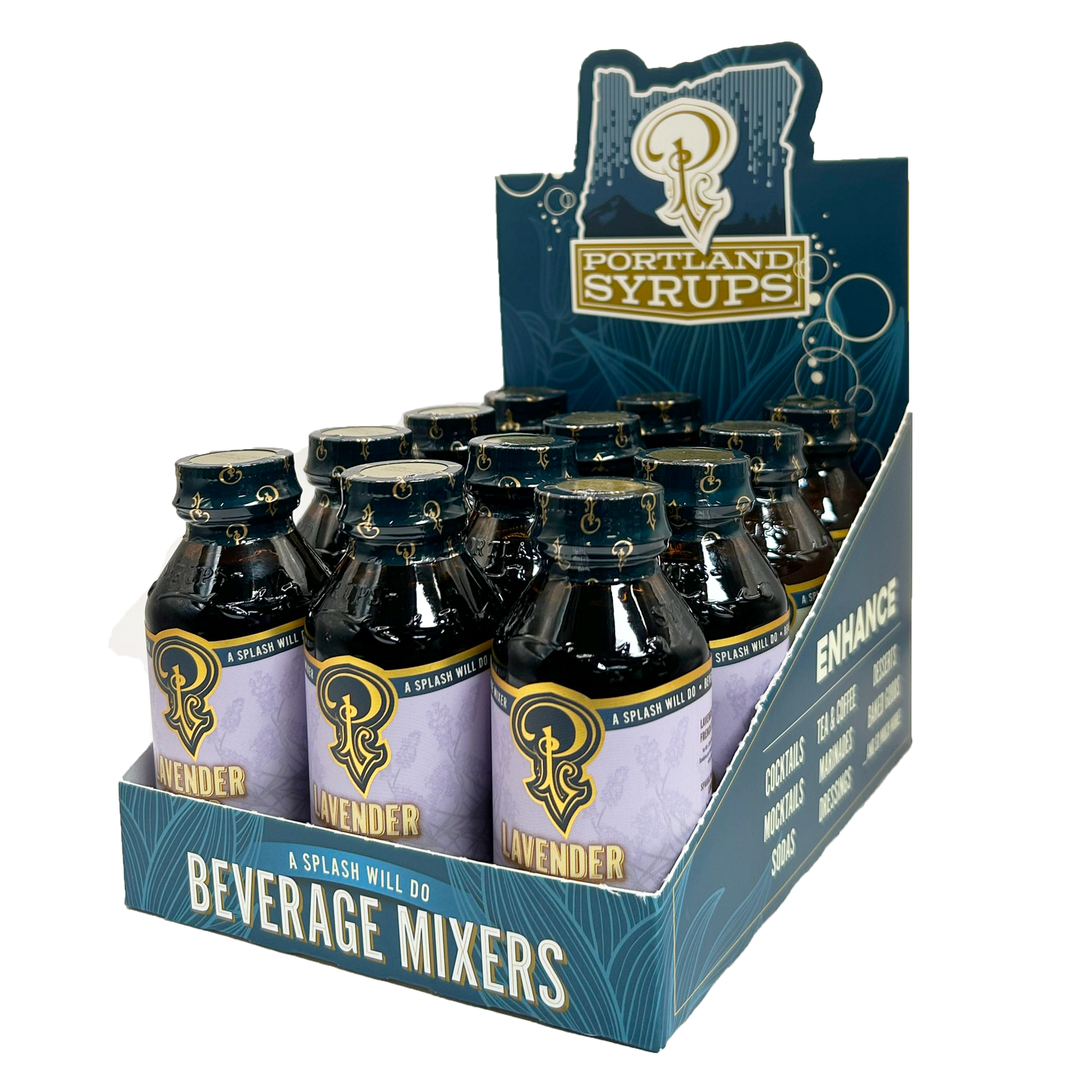 Lavender Syrup 3.4oz - cocktail / mocktail beverage mixer