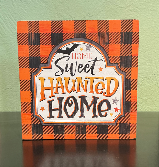 6” Halloween Decor Signs