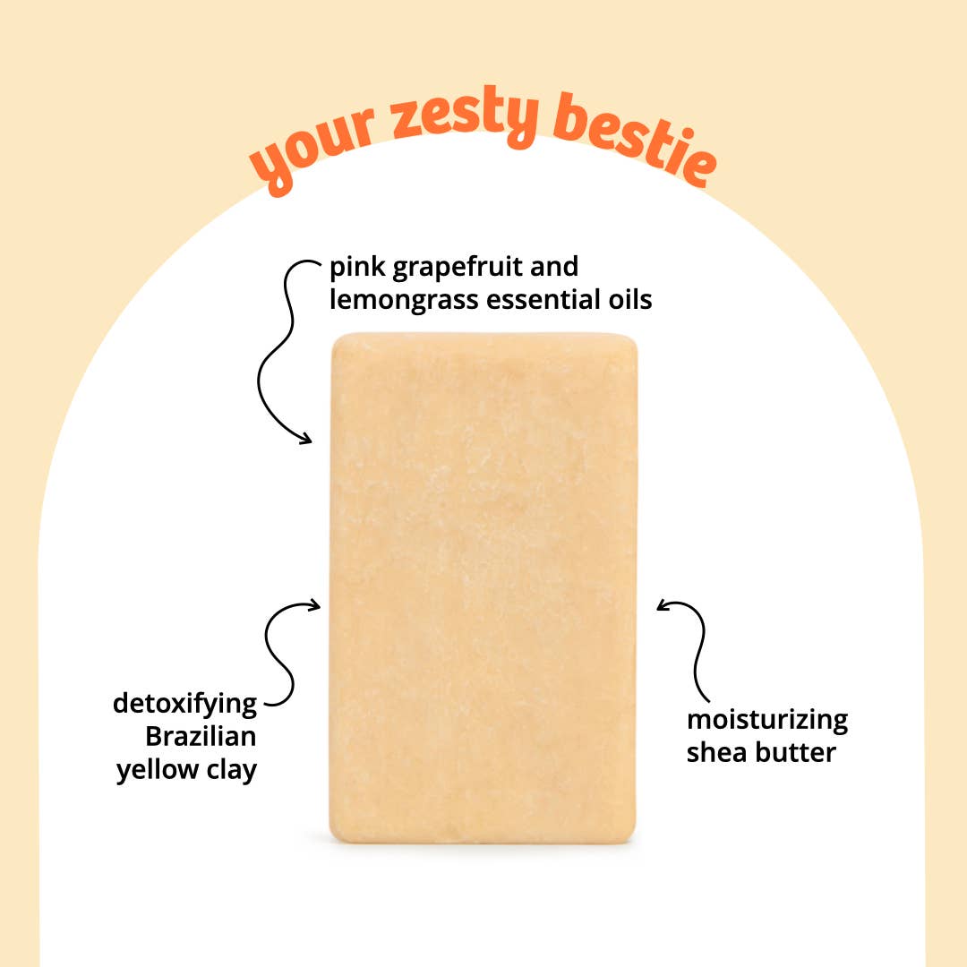 Main Squeeze Moisturizing Hand & Body Bar Soap