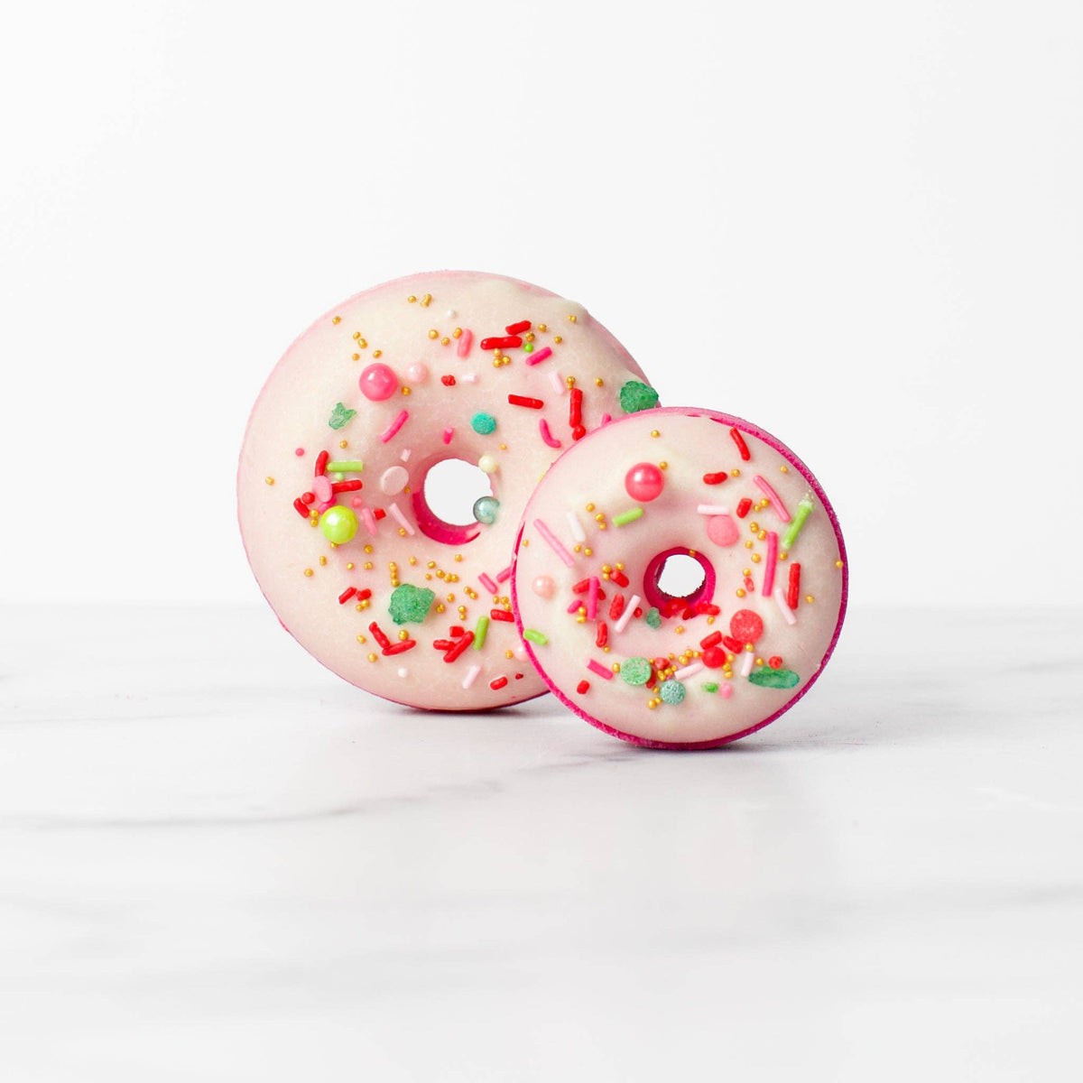 Cranberry Prosecco Donut Bath Bomb
