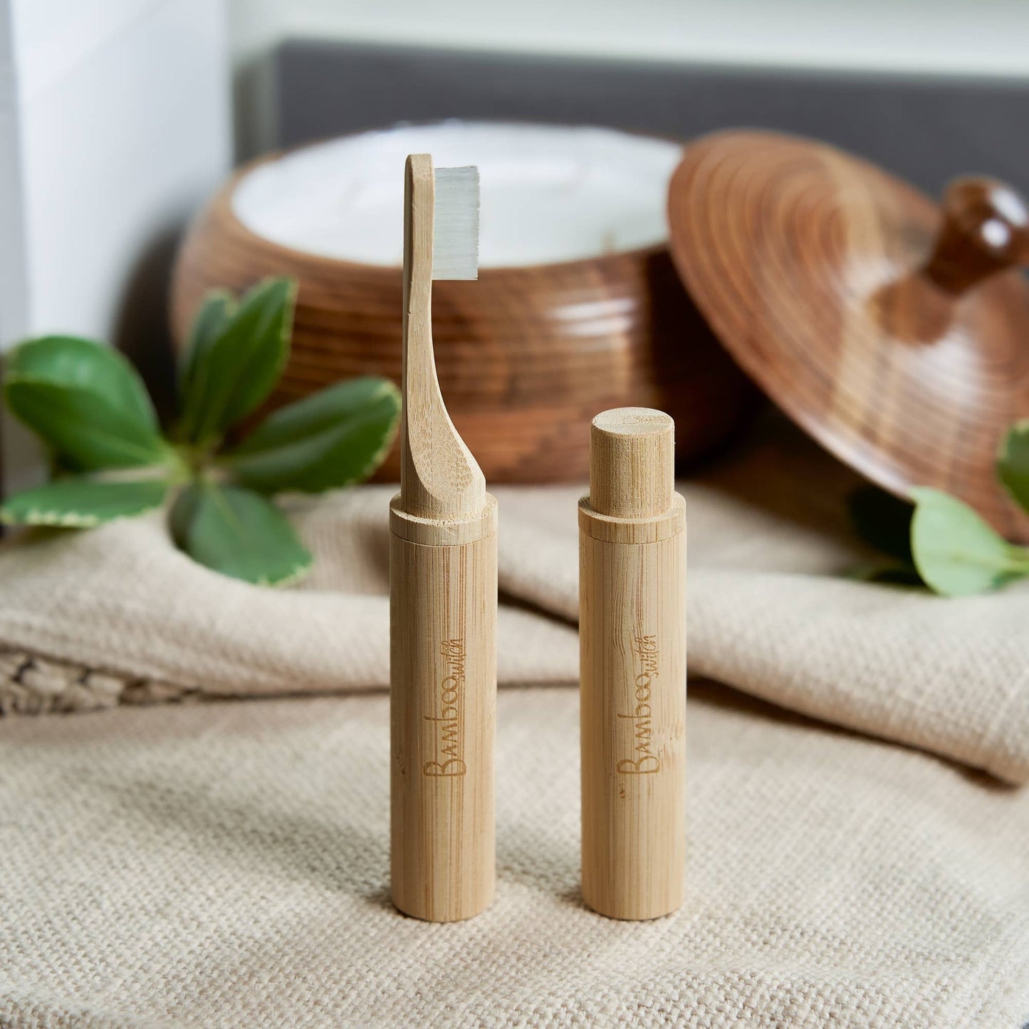 Compostable Bamboo Travel Toothbrush