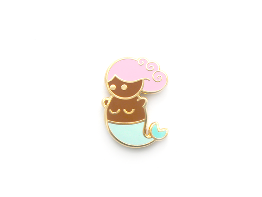 Mythical Minis - Mermaid Pin