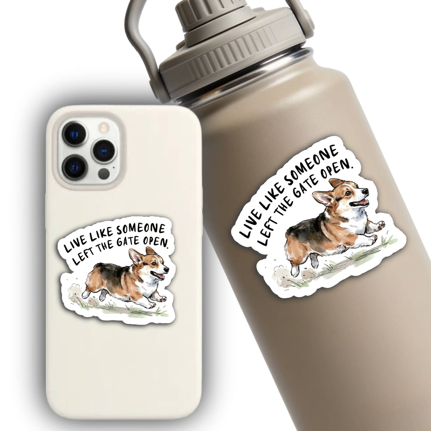 Corgi Dog Sticker