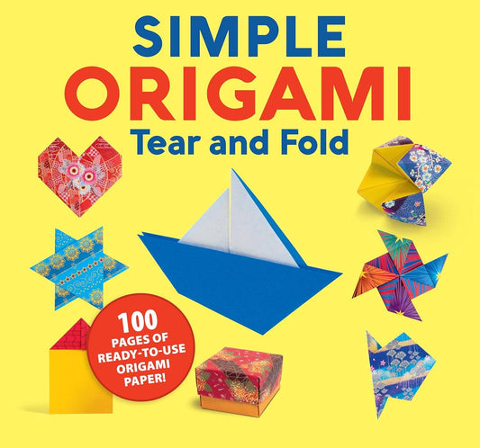 Simple Origami Tear and Fold Book -Create Easy Fun Projects!