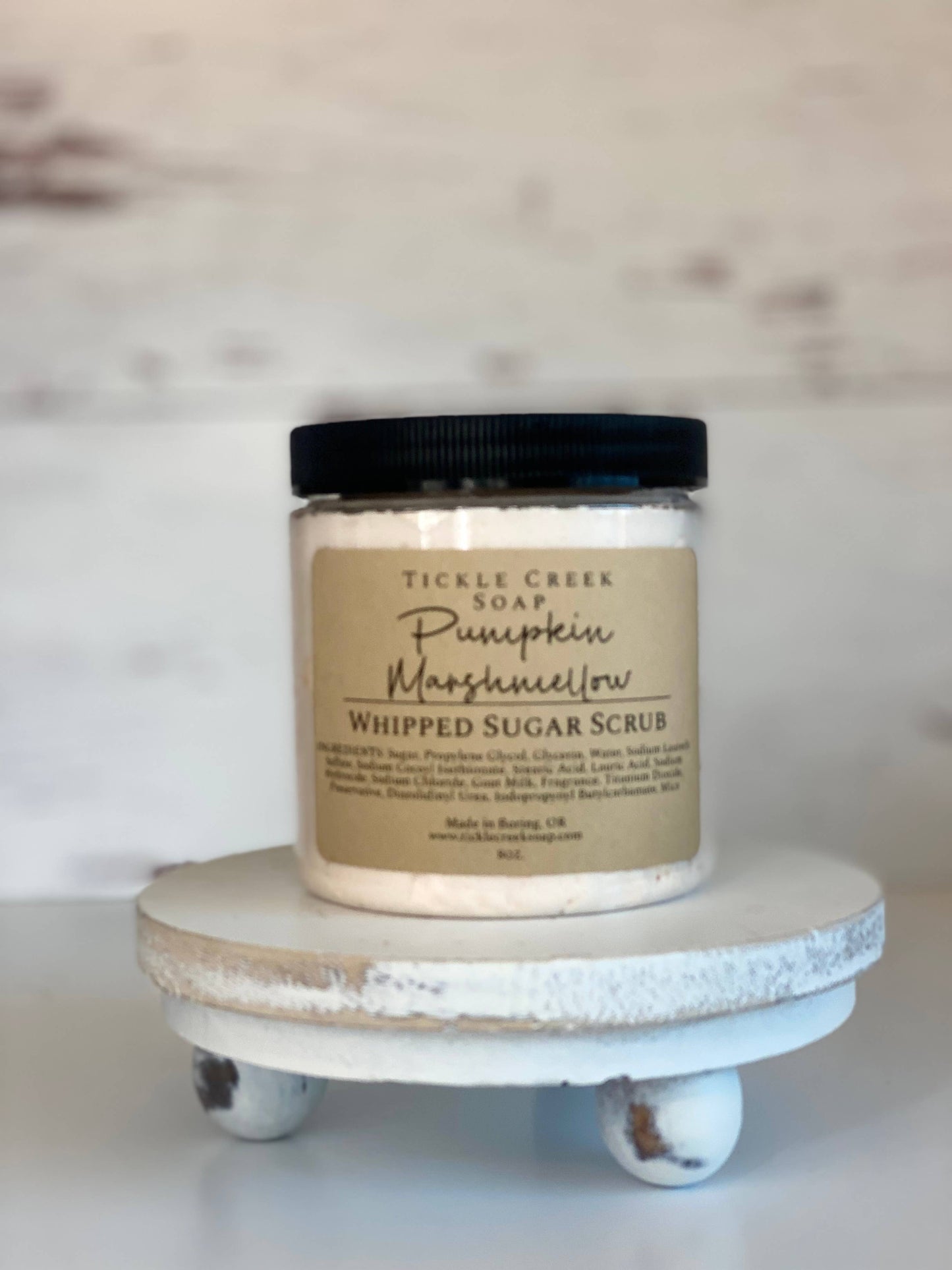 Pumpkin Marshmallow Whipped Sugar Scrub