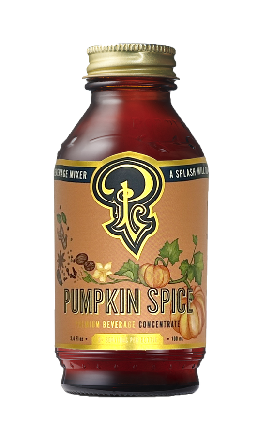 Pumpkin Spice Syrup 3.4 oz - coffee, tea, cocktail mixer