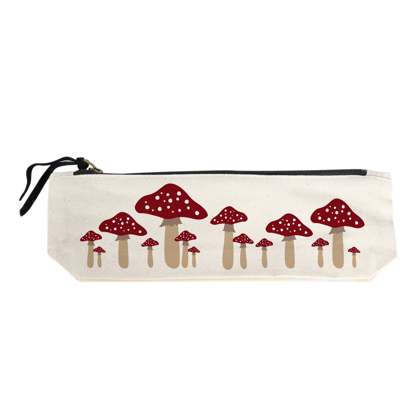 Red Mushrooms Pencil Pouch
