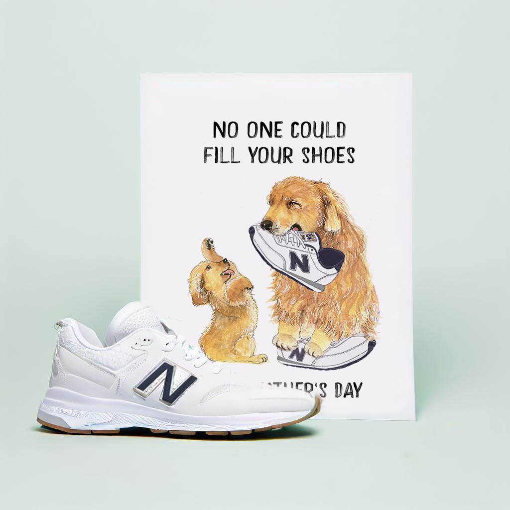 Fill Dad's Shoes - Funny Fathers Day Card