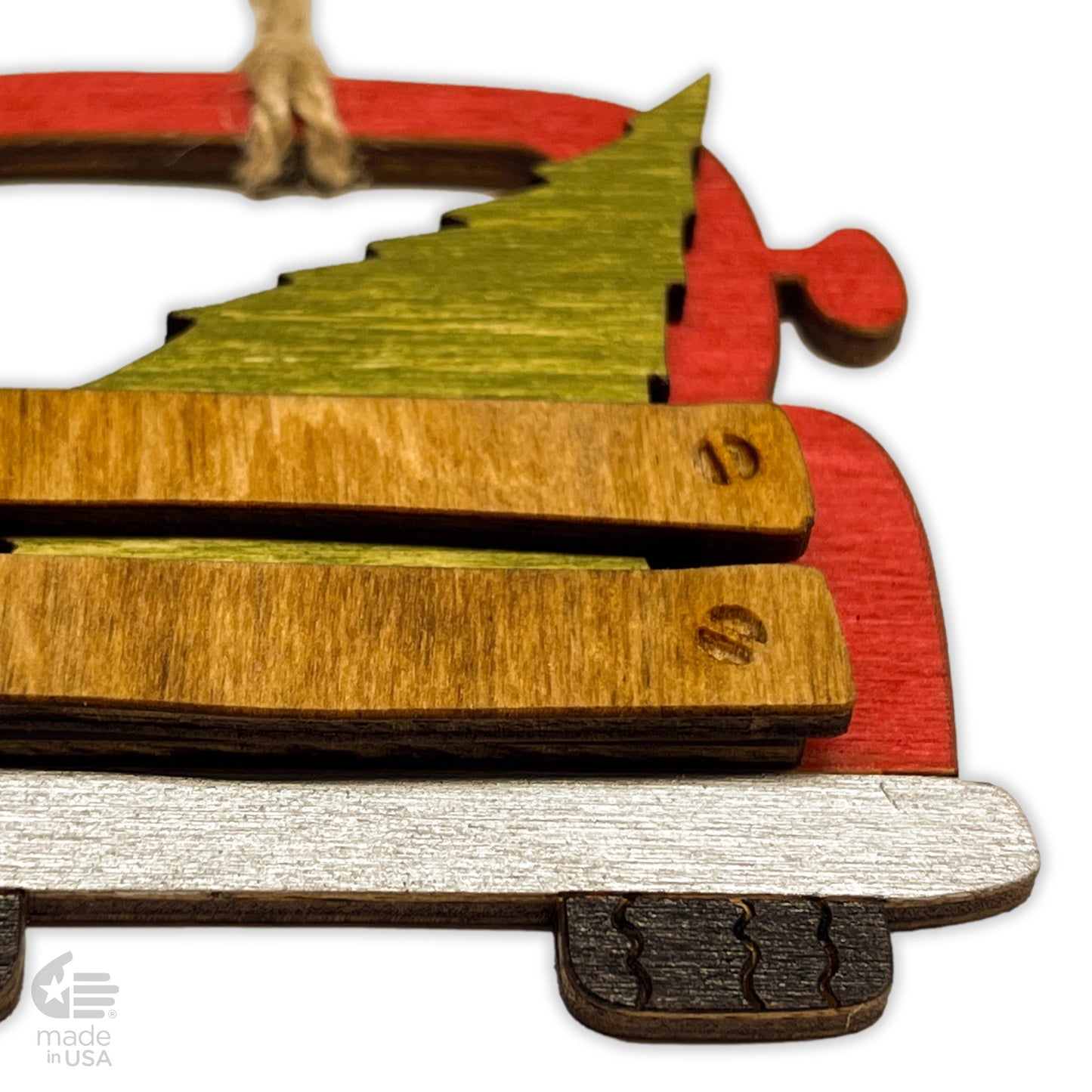 Classic Red Truck Ornaments