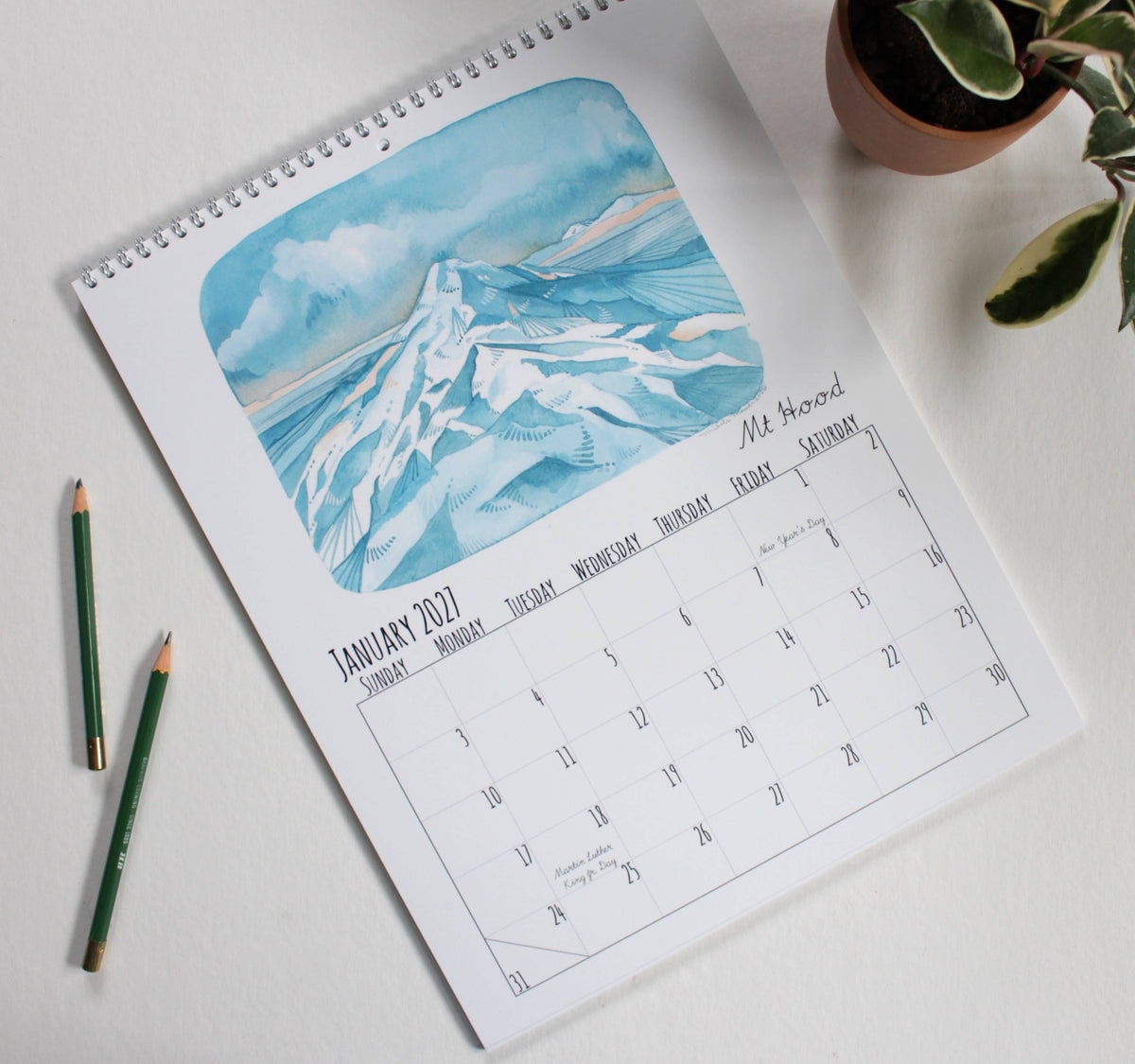 2027 Oregon Calendar