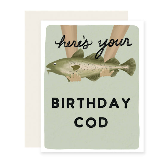 Birthday Cod | Funny Birthday Card