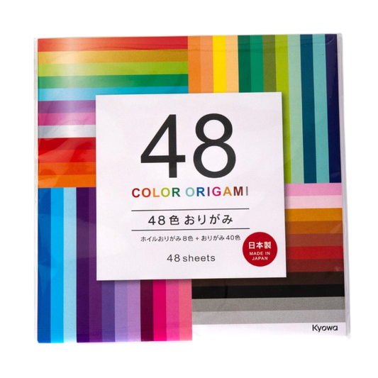 Origami Paper 8 Colors 48pc Pack