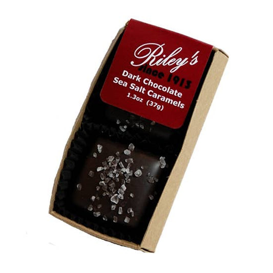 1.3 oz Dark Chocolate Sea Salt Caramels