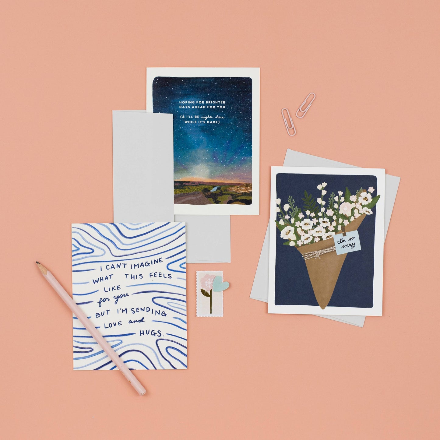 Can't Imagine | Thoughtful Sympathy Card