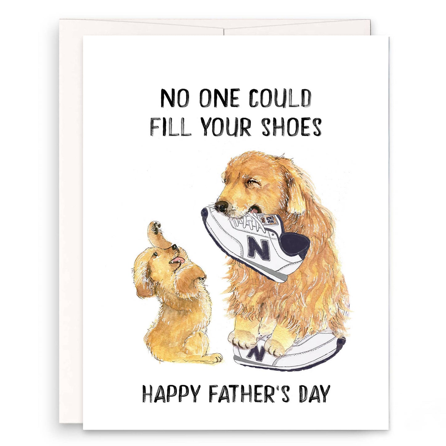 Fill Dad's Shoes - Funny Fathers Day Card