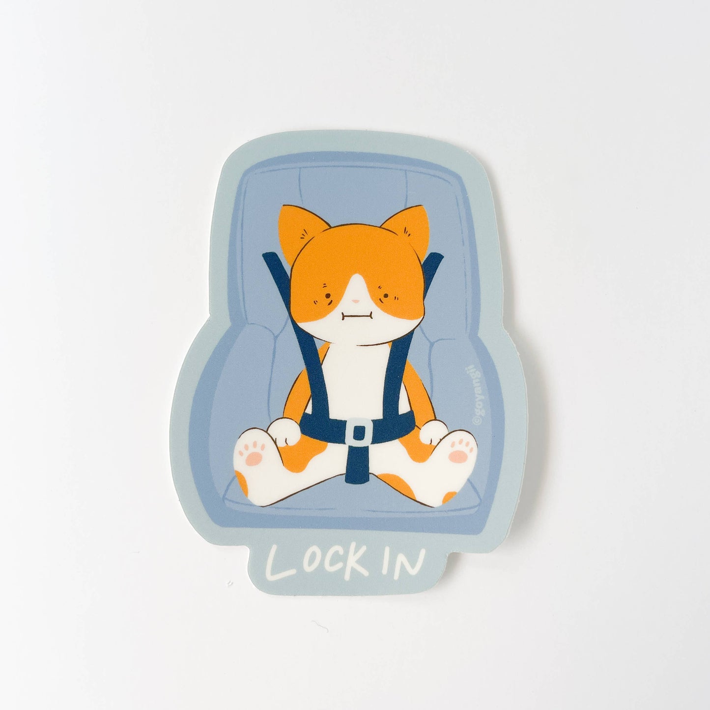 Lock In Sticker