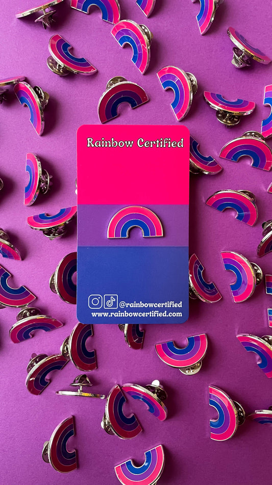 Bisexual Rainbow Pin