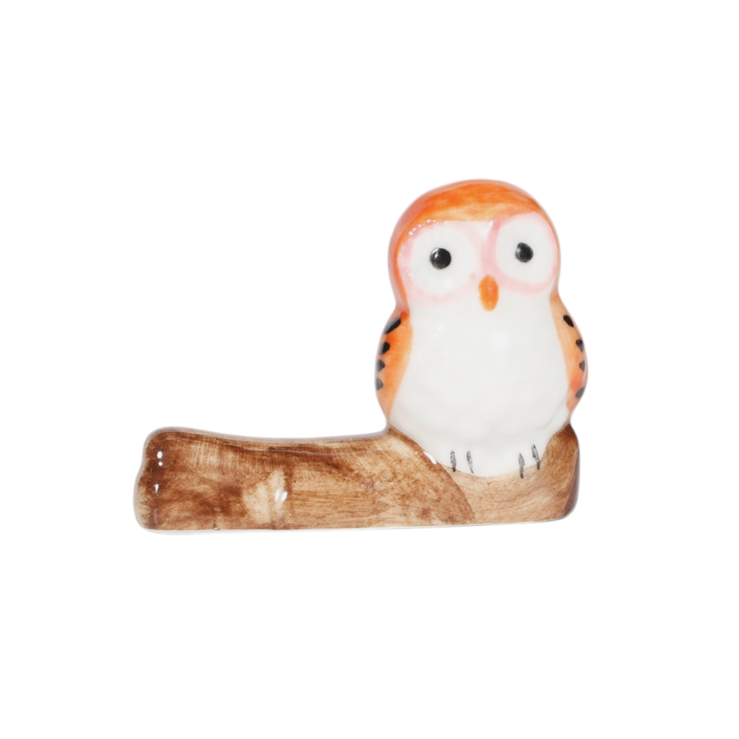 Owl Porcelain Chopsticks Rest