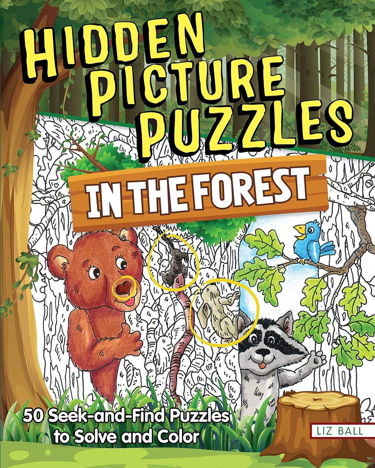 Hidden Picture Puzzles - In the Forest - Seek & Find Puzzles