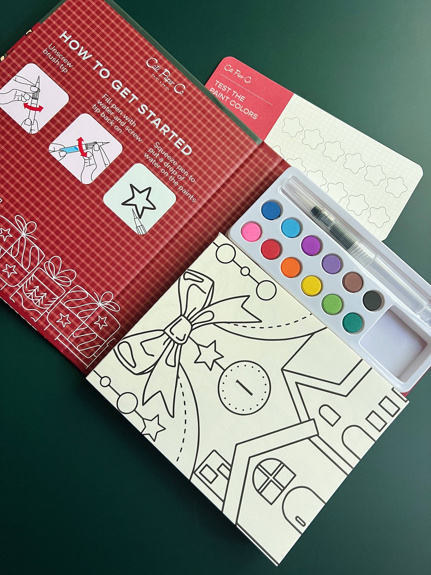 Advent Calendar- Watercolor Book and Paint Set