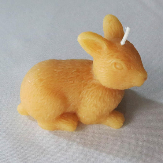 Bunny Rabbit Beeswax Candle