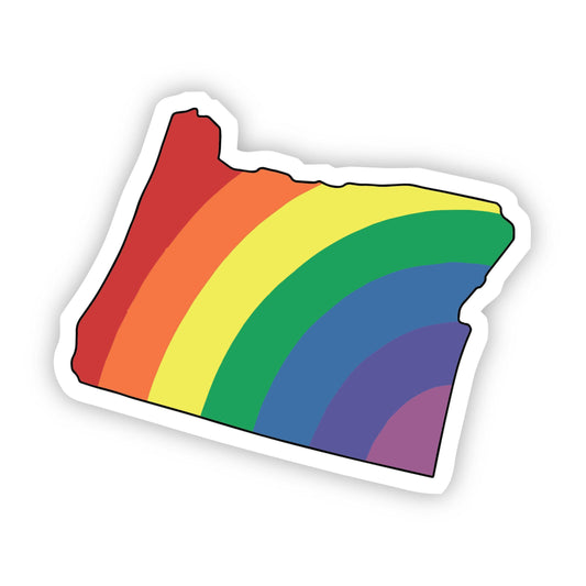 Oregon Rainbow Sticker