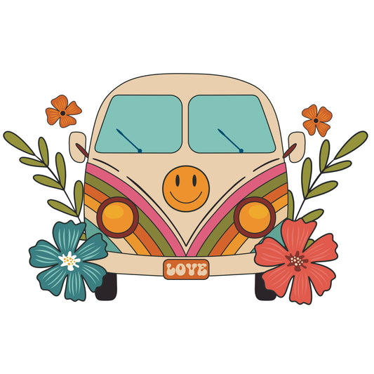 Love Van Sticker