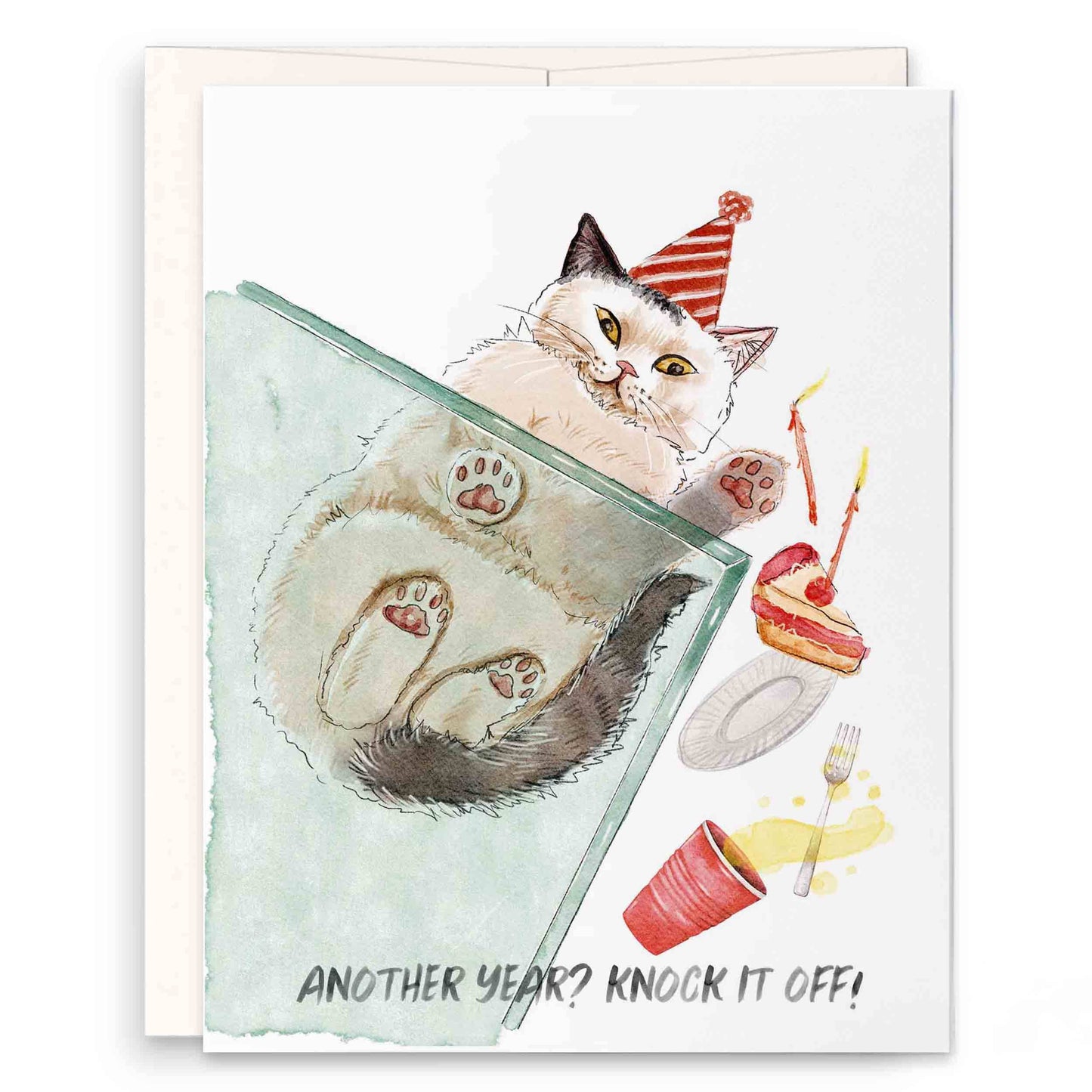 Knock It Off - Funny Birthday Card