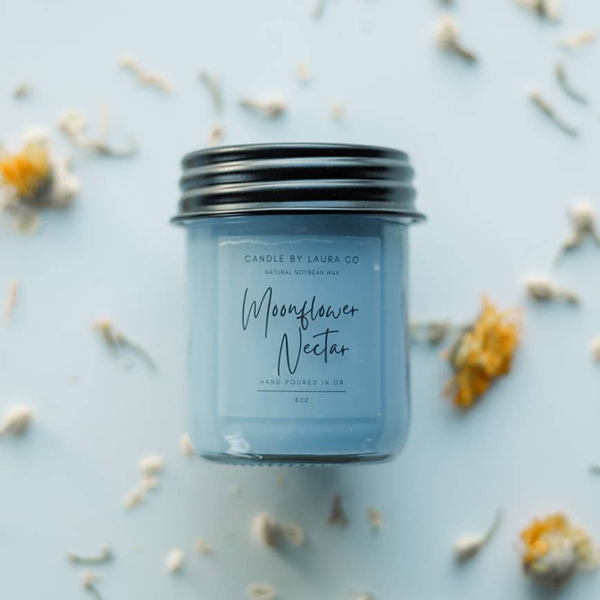 Moonflower Nectar Soy Jar Candles