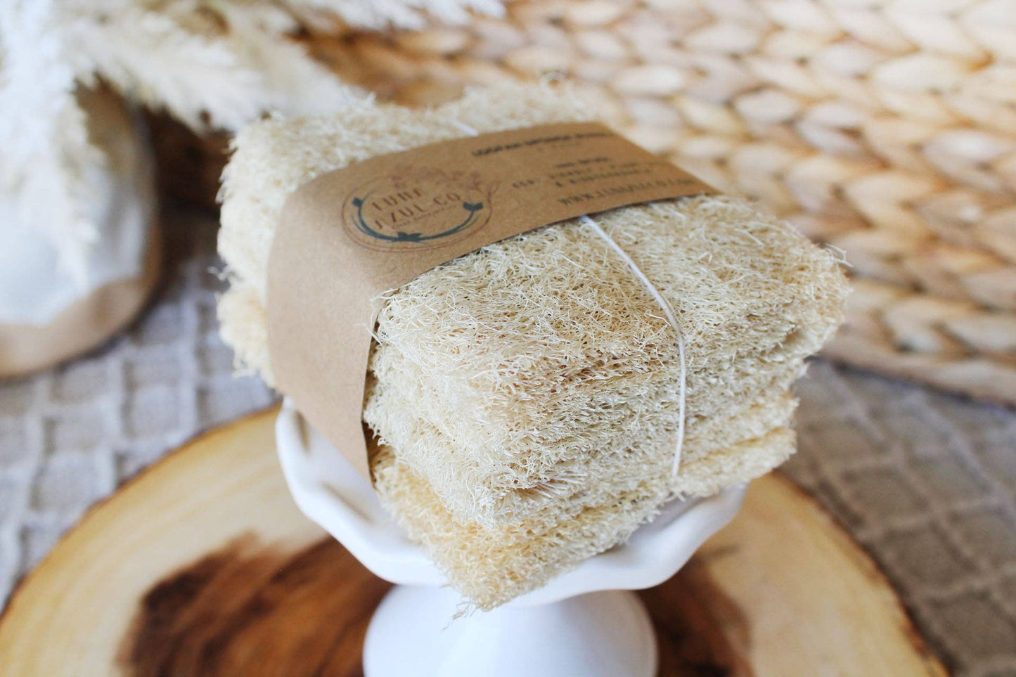 5 Piece Loofah Sponge Bundle