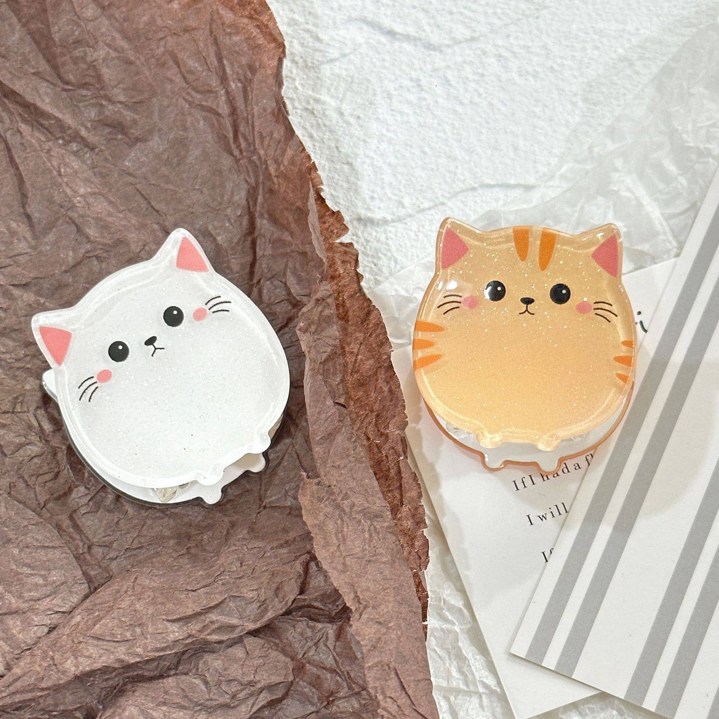 Cartoon Cat Hair Clip, Cute Animal Series Claw Clip
