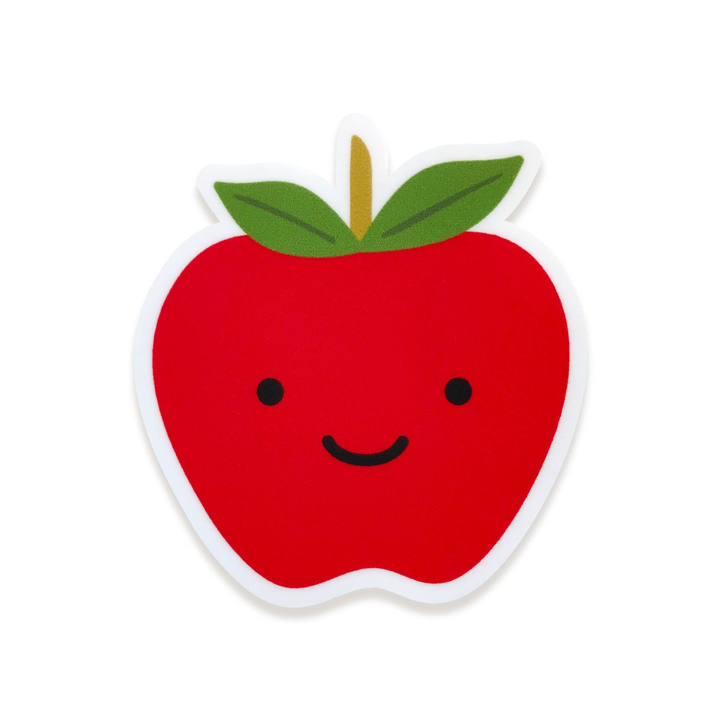 Teacher Apple Sticker Card -Teacher Appreciation Card & Gift